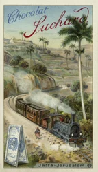 Eisenbahn zwischen Jaffa und Jerusalem